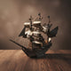 Puzzle 3D du Bateau Black Pearl en bois, assemblé.