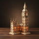 Puzzle 3D en bois de Big Ben avec lumières
