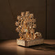 Puzzle 3D en bois de grande roue musicale avec cabines.
