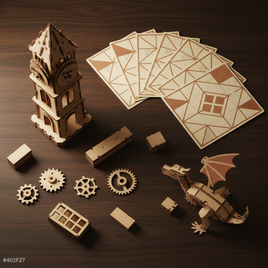 Puzzle 3D bois vs carton : lequel choisir ?