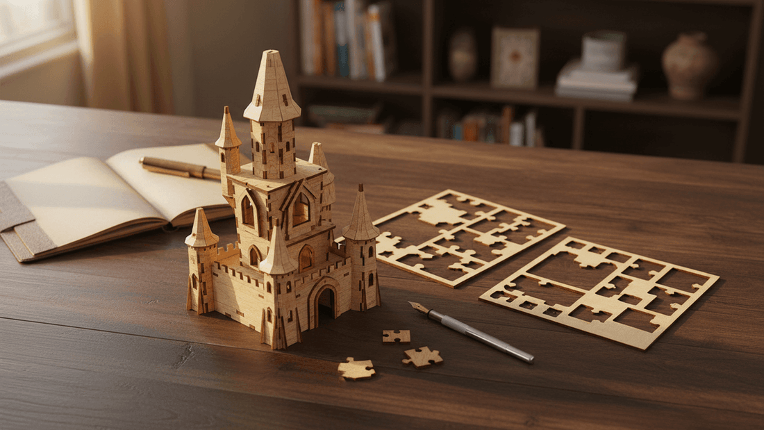 Puzzle 3D fantaisie : choisir un univers imaginaire à assembler en bois