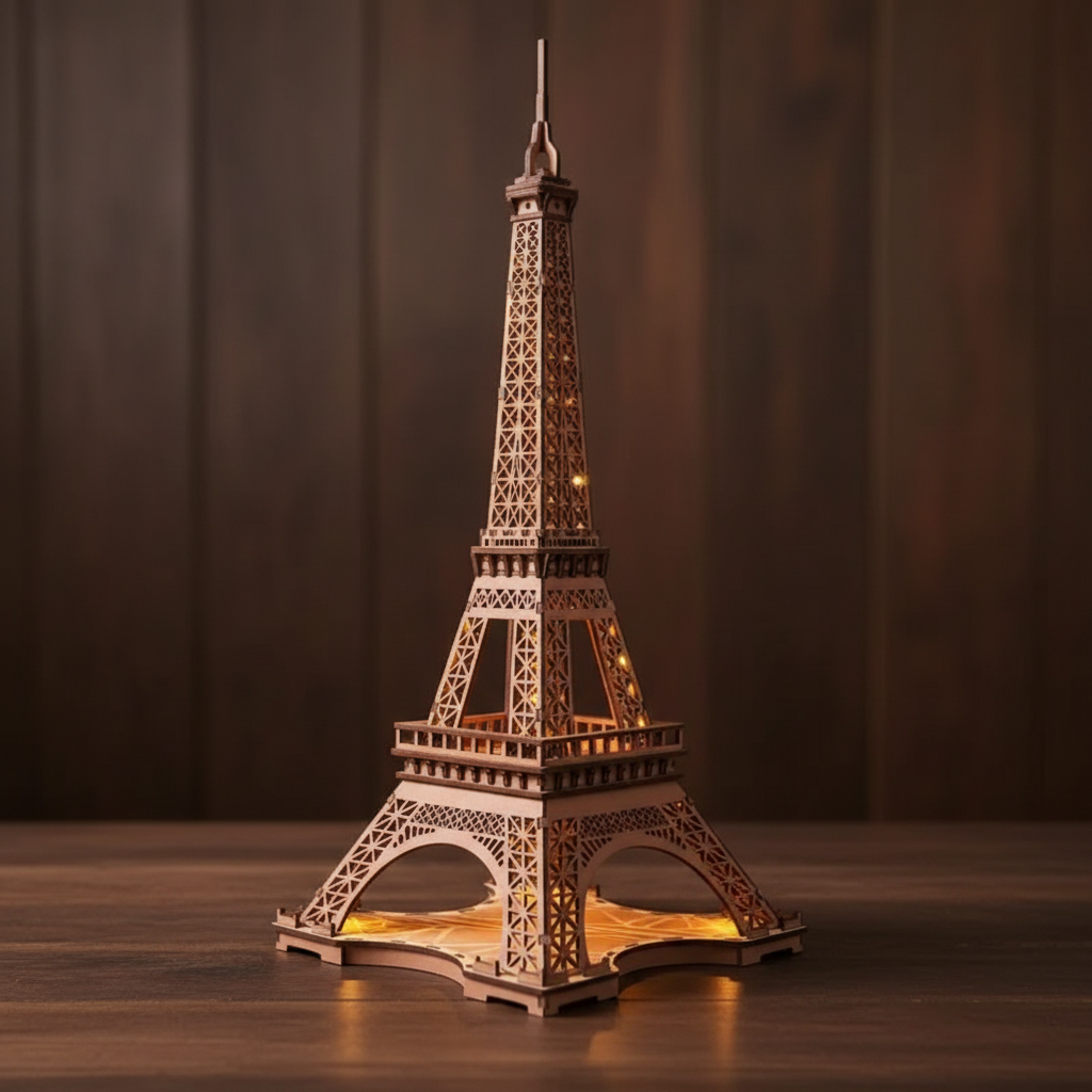 La Tour Eiffel, treillis pour treillis
