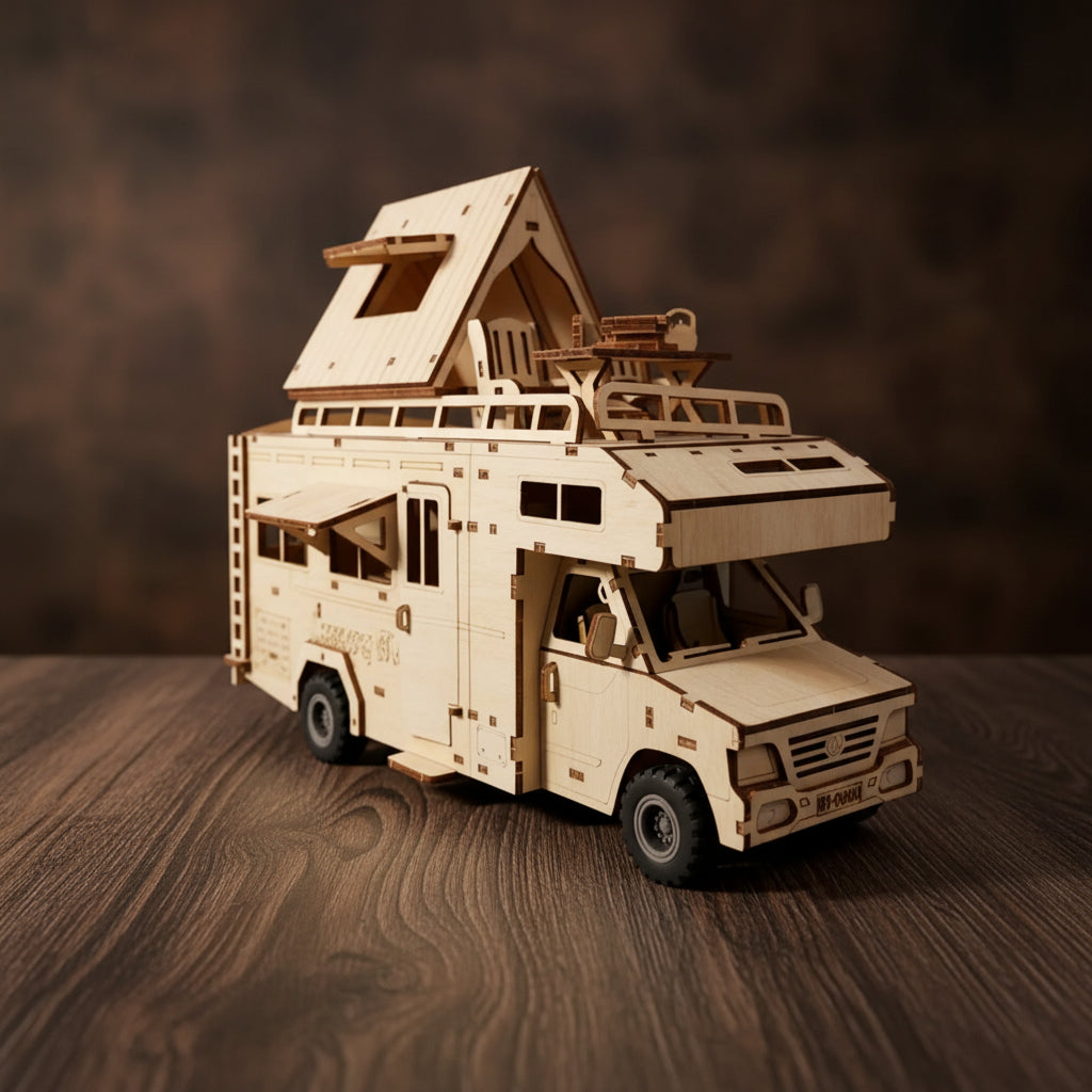 Puzzle 3d Camping Car - vue 3