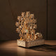 Puzzle 3D en bois de grande roue musicale avec cabines.