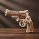 Puzzle 3D en bois représentant un revolver Python 351 357 Magnum GTG
