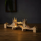 Puzzle 3D en bois du Tower Bridge de Londres, lumineux.