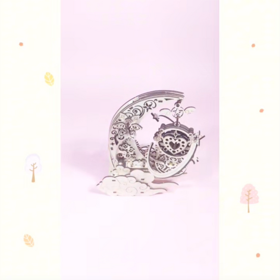 Vidéo de présentation du Puzzle 3d Lune Enchantée