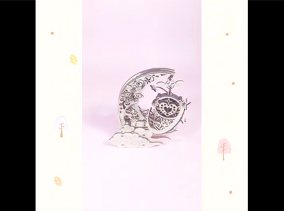 Vidéo de présentation du Puzzle 3d Lune Enchantée