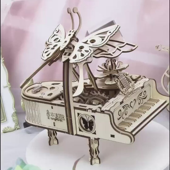 Video présentant le Puzzle 3d Boite à musique