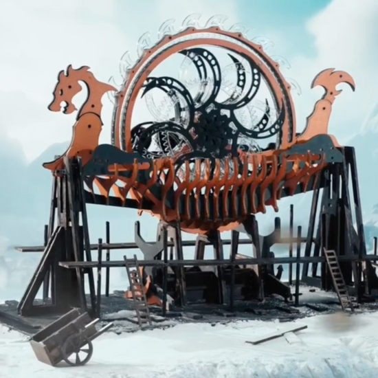 Video présentant le Puzzle 3d Bateau Viking