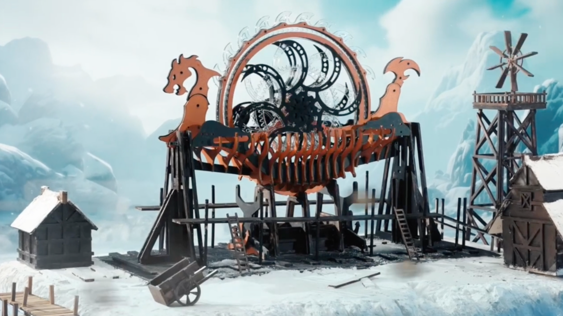 Video présentant le Puzzle 3d Bateau Viking