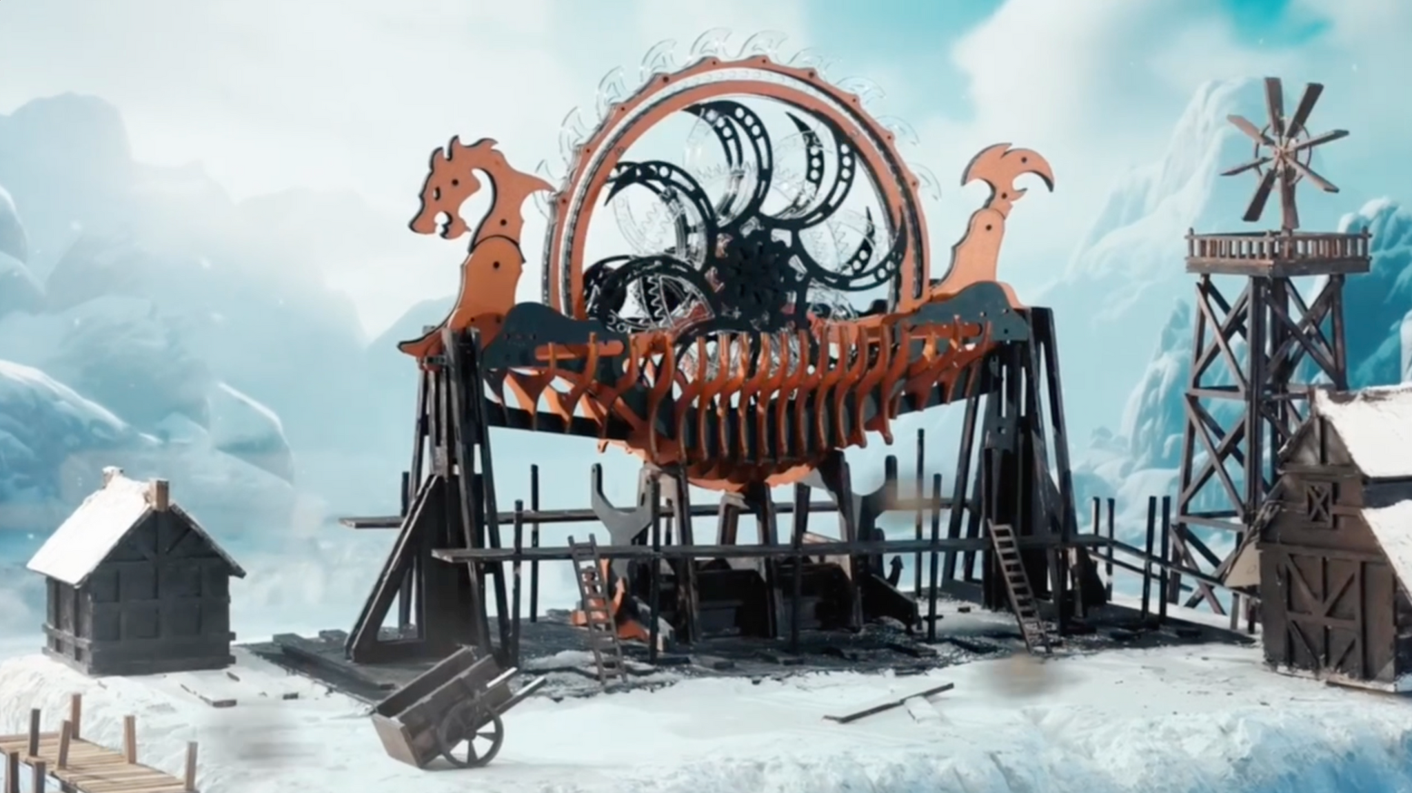 Video présentant le Puzzle 3d Bateau Viking
