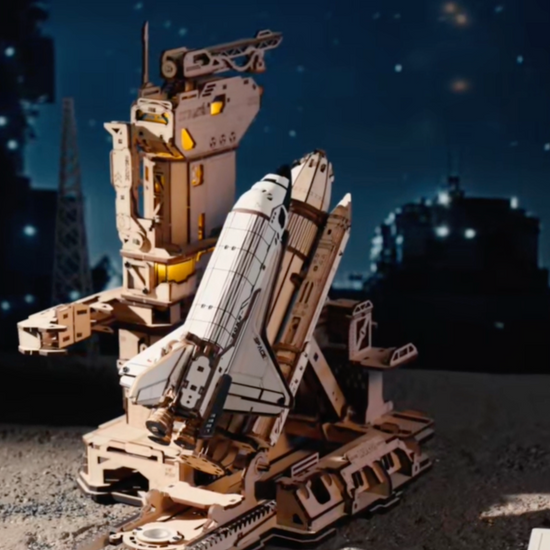 Vidéo présentant le Puzzle 3d Navette Spatiale