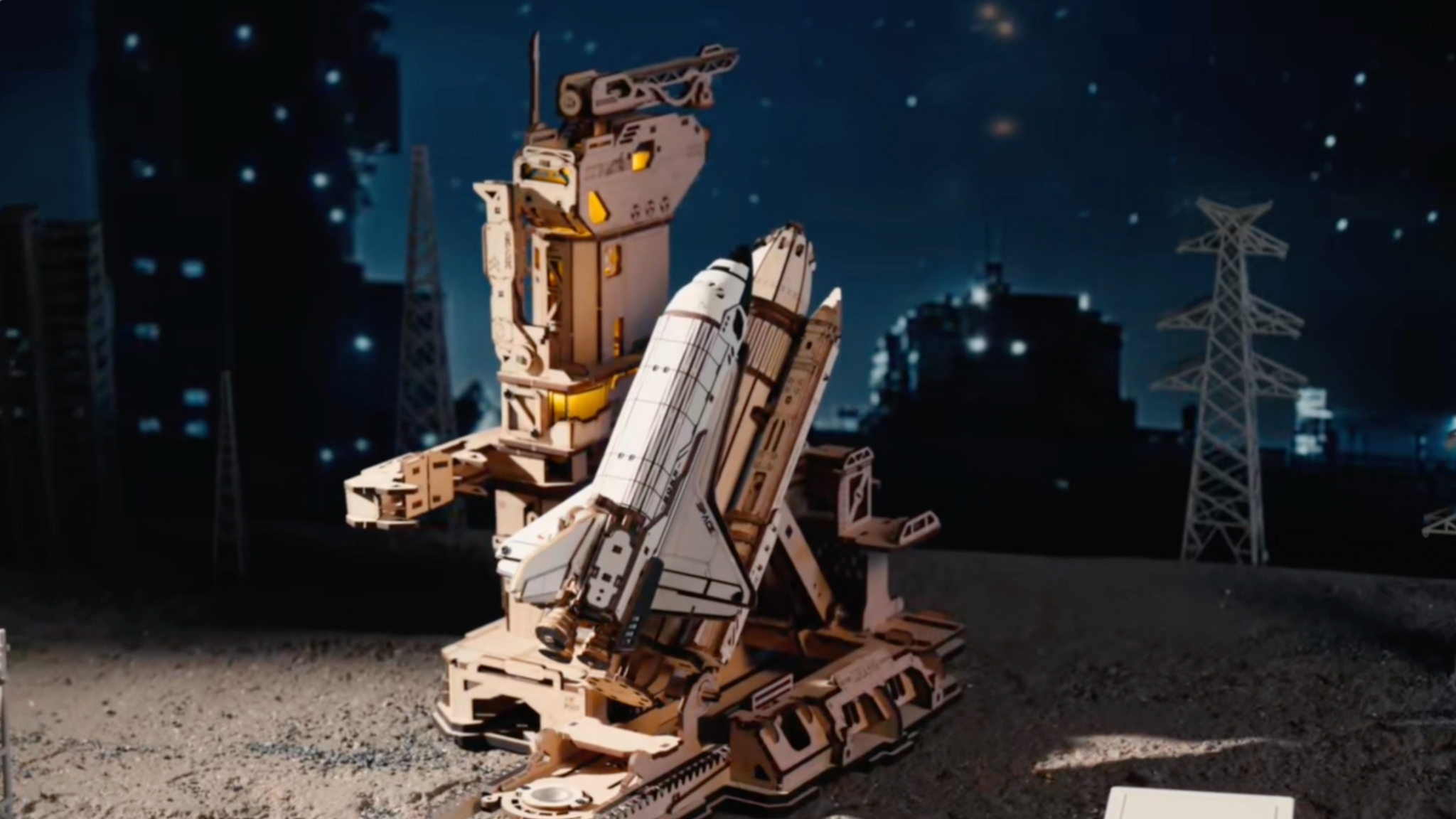 Vidéo présentant le Puzzle 3d Navette Spatiale