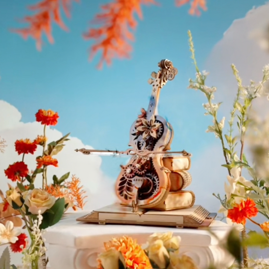 Vidéo présentant le Puzzle 3d Violoncelle