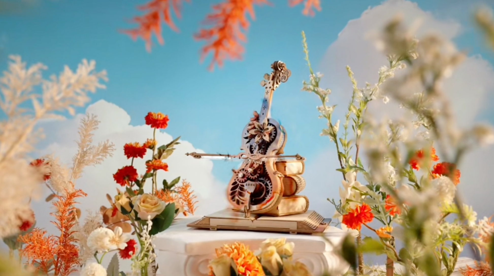 Vidéo présentant le Puzzle 3d Violoncelle