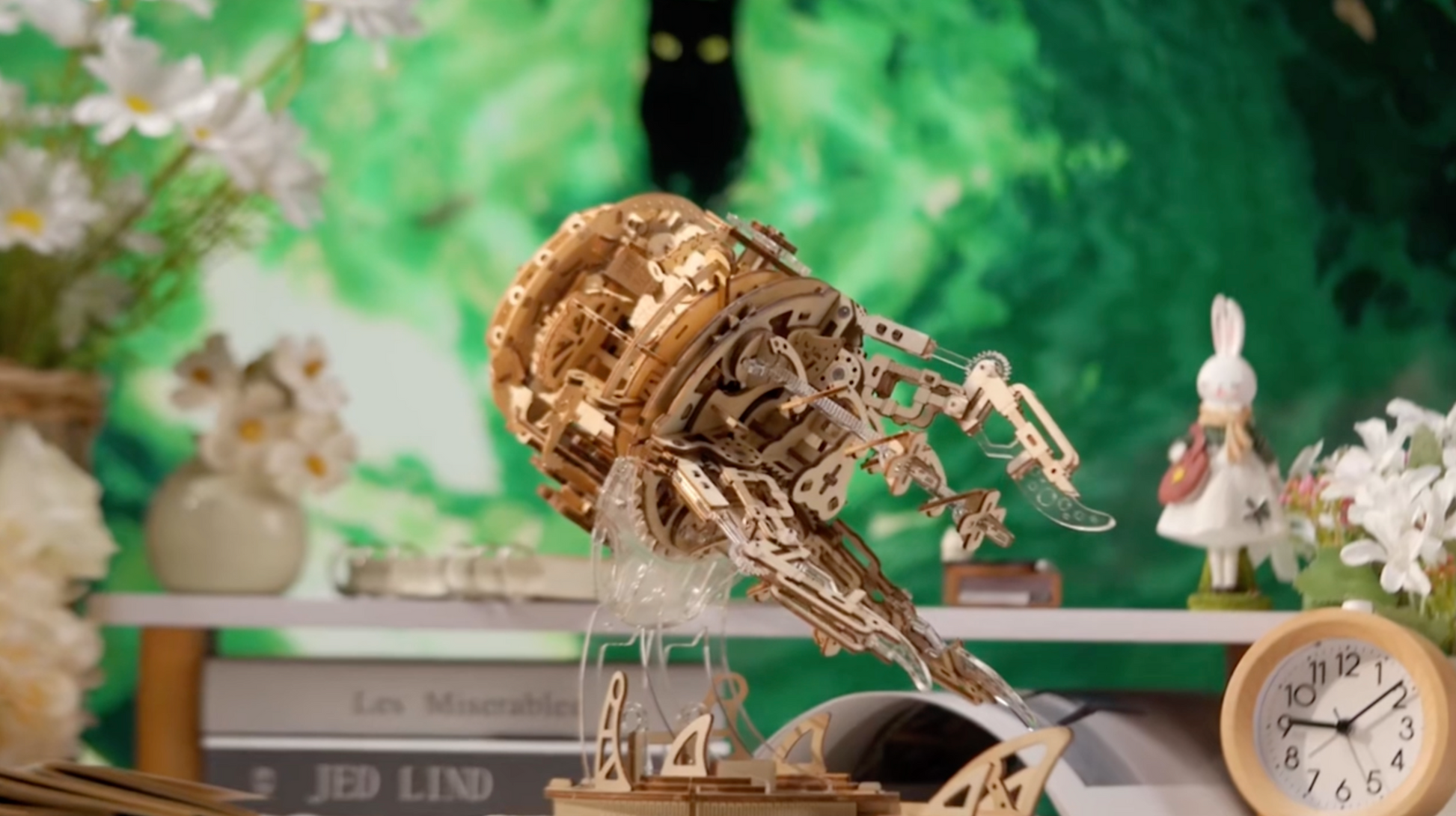 Vidéo présentant Puzzle 3d Méduse Aurore