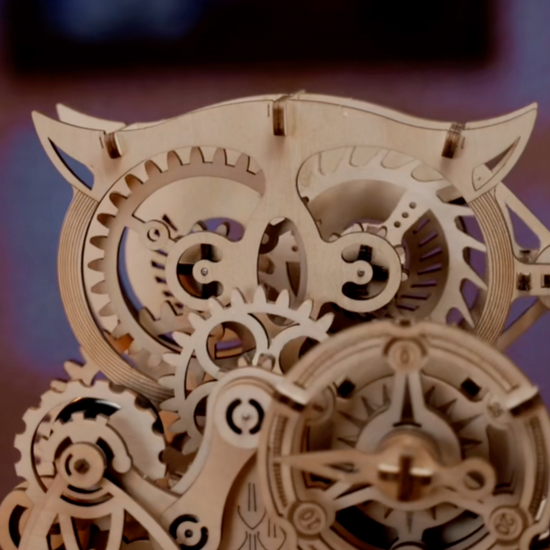 Vidéo de présentation du Puzzle 3d Horloge Hibou