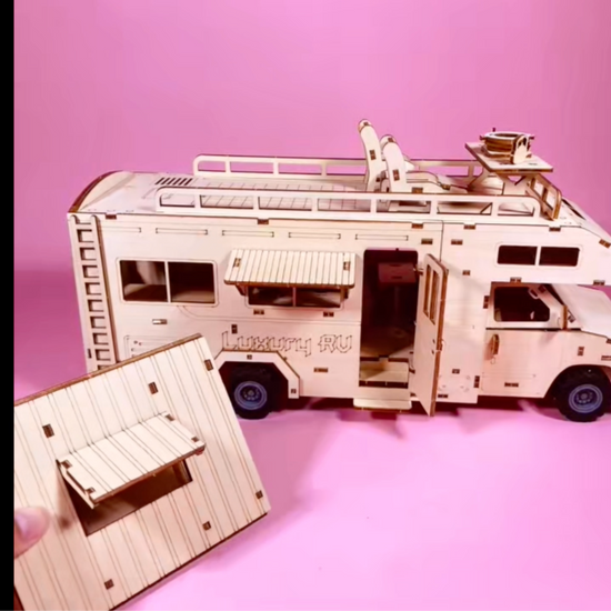 Vidéo de présentation du Puzzle 3D Camping Car