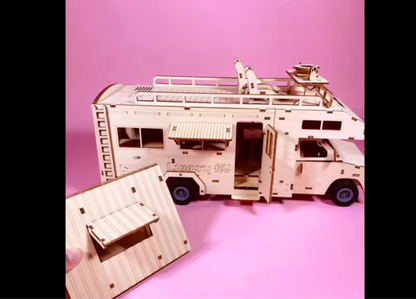 Vidéo de présentation du Puzzle 3D Camping Car
