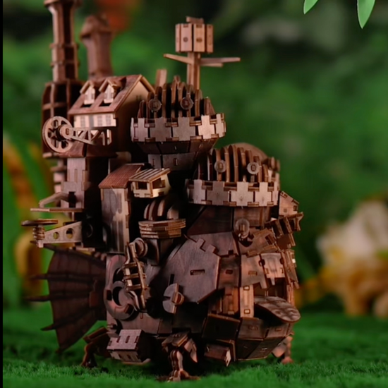 Vidéo de présentation du puzzle 3d Château Ambulant