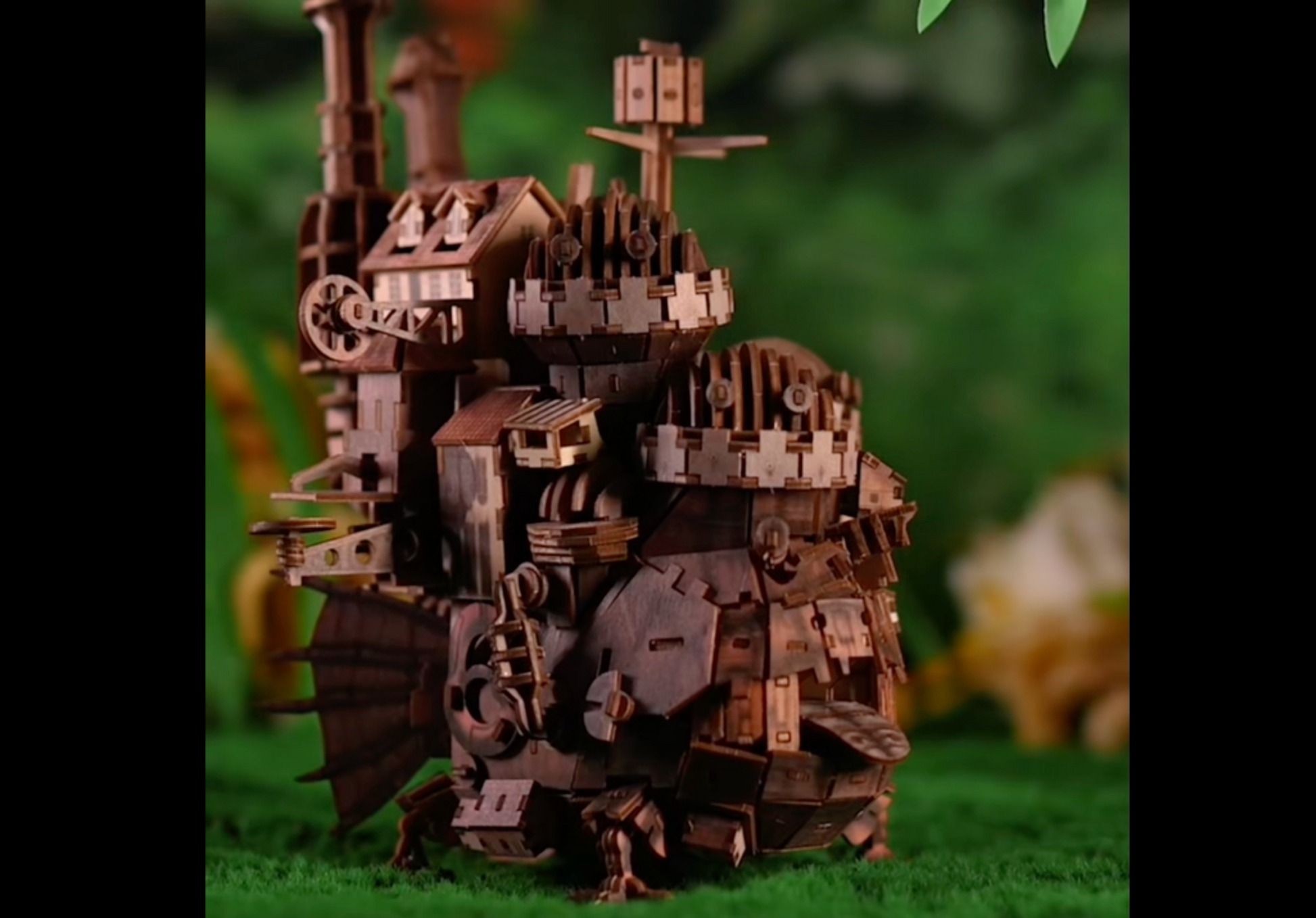 Vidéo de présentation du puzzle 3d Château Ambulant