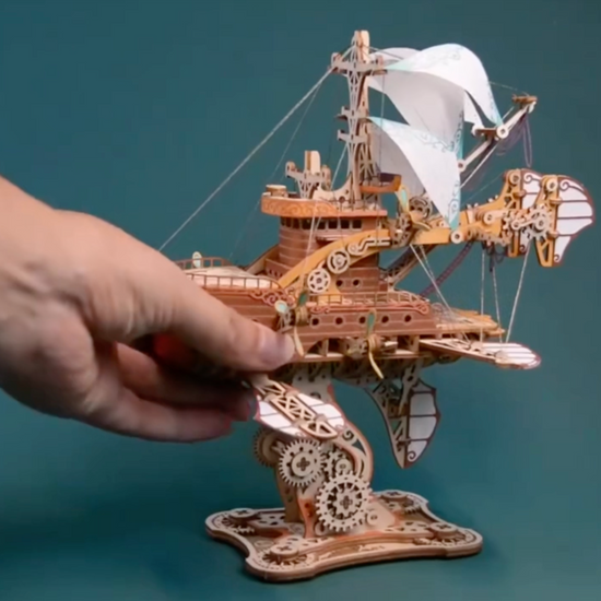 Vidéo de présentation du Puzzle 3d Vaisseau Spatial Fantastique