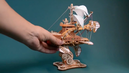 Vidéo de présentation du Puzzle 3d Vaisseau Spatial Fantastique