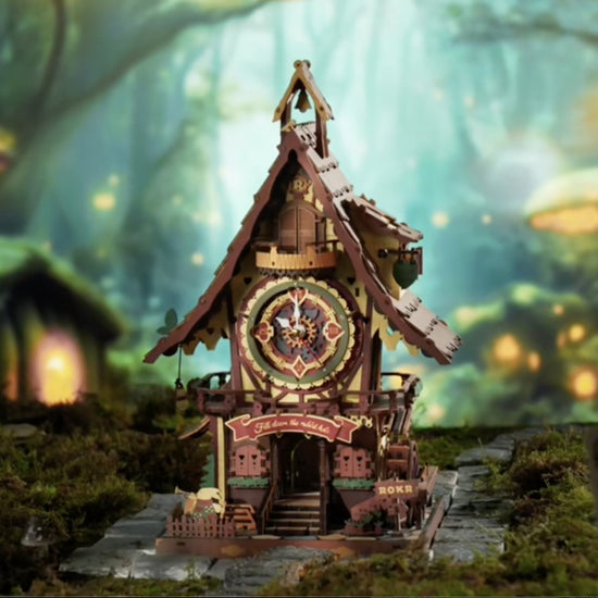 Vidéo de présentation du Puzzle 3D Horloge coucou mécanique