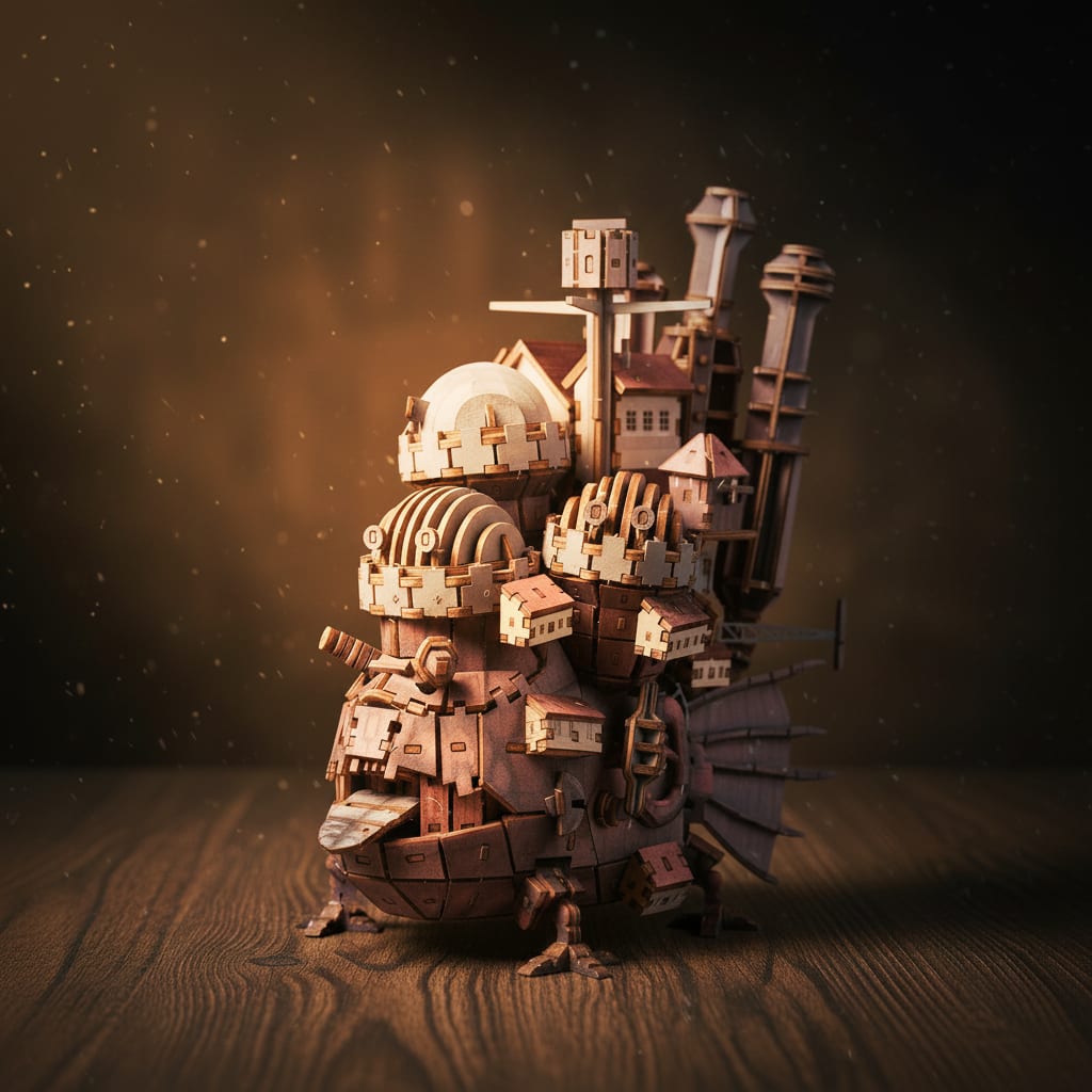 Vidéo de présentation du puzzle 3d Château Ambulant