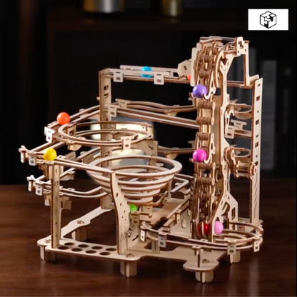 Vidéo de présentation du Puzzle 3D parcours de billes multi étages