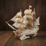 Puzzle 3D en Bois Bateau HMS Victory