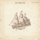 Puzzle 3D en Bois Hollandais Volant